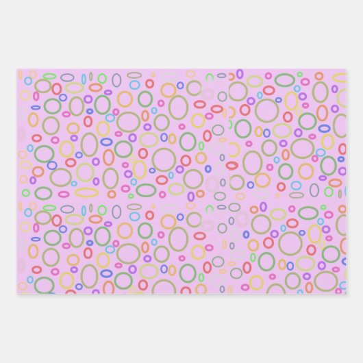 bubbelprobleem leuk inpakpapier vel (Voorkant 2)