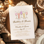 Bubbels & Brouws Koppels Bruiloft Feest Kaart