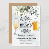 Bubbels & brouwsels Koppels Douche Kaart (Voorkant / Achterkant)