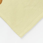 Bubbels de Helpvolle eekhoorn Fleece Deken (Hoek)