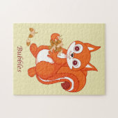 Bubbels de Helpvolle eekhoorn Legpuzzel (Horizontaal)