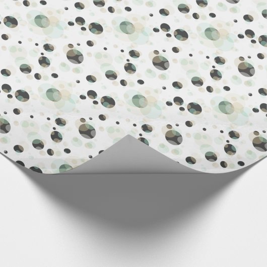 BUBBELS Elegantie elke kleur Cadeaupapier (Hoek)