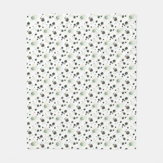 BUBBELS elegantie elke kleur Fleece Deken (Voorkant)