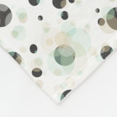BUBBELS elegantie elke kleur Fleece Deken (Hoek)