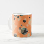 BUBBELS elegantie Koffiemok (Voorkant links)