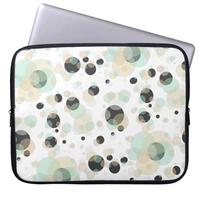 BUBBELS elegantie Laptop Sleeve (Voorkant)