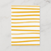 Bubbels en bierboeken voor baby-kaart informatiekaartje (Achterkant)