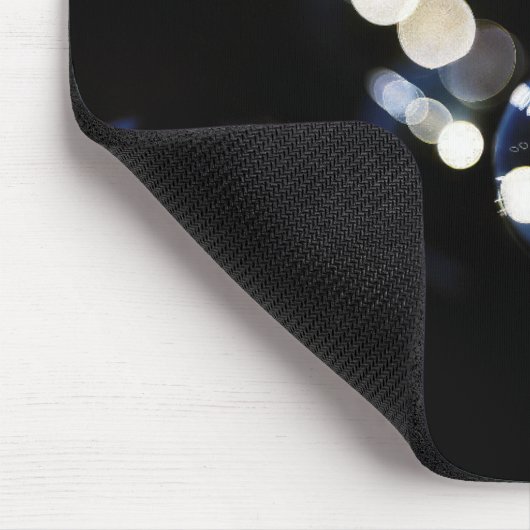 Bubbels en Bokeh ontwerp Muismat (Hoek)