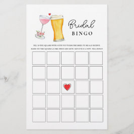 Bubbels en Brew Couple's Douche Bingo spelletjes