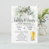 Bubbels en brouwsels douche Eucalyptus groen Kaart (Staand voorkant)