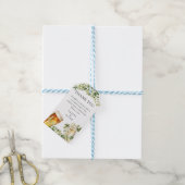 Bubbels en Brouwsels Koppels Bruiloft Cadeaulabel (Met Touw)