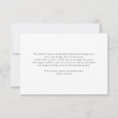 Bubbels en brouwsels Koppels Douche Bedankkaart (Achterkant)