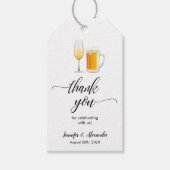 Bubbels en brouwsels Koppels Douche Cadeaulabel (Voorkant)