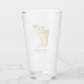 Bubbels en brouwsels Koppels Douche Glas (Achterkant)