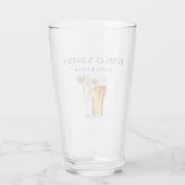 Bubbels en brouwsels Koppels Douche Glas (Achterkant)