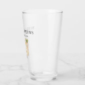 Bubbels en brouwsels Koppels Douche Glas (Links)