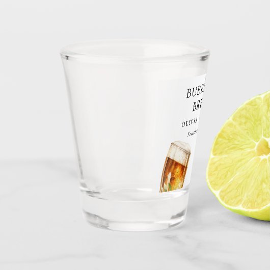 Bubbels en brouwsels Koppels Douche Shot Glas (Links)