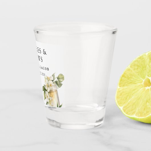 Bubbels en brouwsels Koppels Douche Shot Glas (Rechts)