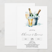 Bubbels en Brouwsels Uitnodiging (Voorkant / Achterkant)