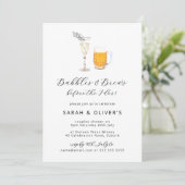 Bubbels en brouwt voor de I do's bruiloft douche Kaart (Staand voorkant)