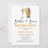 Bubbels en brouwt voor ik het doe! repetitie diner kaart (Voorkant)