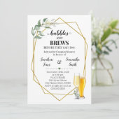 Bubbels en brouwt voordat ik groen goud doe kaart (Staand voorkant)