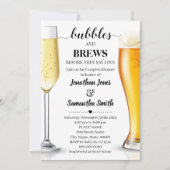 Bubbels en brouwt voordat ik koppels douchen kaart (Voorkant)