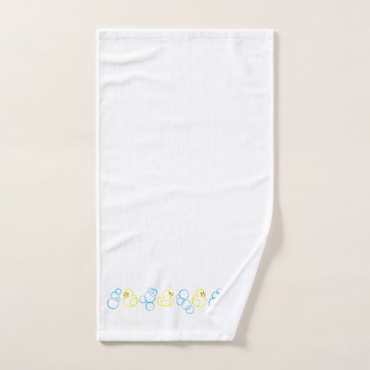 Bubbels en Eenden Handdoek Set (Handdoek)