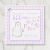 Bubbels Halloween Gift Label / Treat Bag Label (Voorkant)