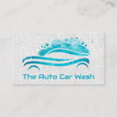 Bubbels met Logo | Reiniging | QR Visitekaartje (Voorkant)