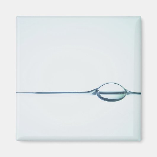 Bubbels op het wateroppervlak magneet (Voorkant)