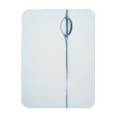 Bubbels op het wateroppervlak magneet (Verticaal)