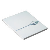 Bubbels op het wateroppervlak notitieblok (Schuin)