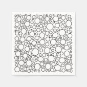 Bubbels Papieren servetten (Voorkant)