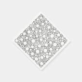 Bubbels Papieren servetten (Hoek)