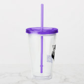 Bubbels Reizen Acryl Tumbler Acryl Drinkbeker (Rechts)