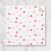 Bubbels van Fun Valentijnsdag Gift Label (Achterkant)