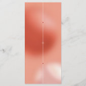 Bubbels van liefde: compacte bruiloft menu (Achterkant)