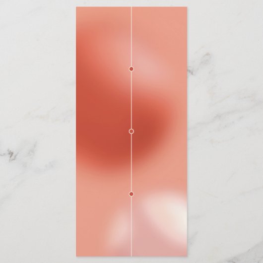 Bubbels van liefde: compacte bruiloft menu (Achterkant)