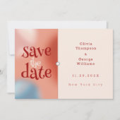 Bubbels van Liefde: Sprookje Horizontaal Save The Date (Voorkant)