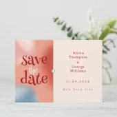 Bubbels van Liefde: Sprookje Horizontaal Save The Date (Staand voorkant)