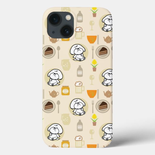 Bubbel's volle buikpatronen Case-Mate iPhone case (Achterkant)