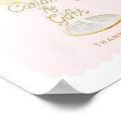 Bubbels Vrijgezellenfeest Kaarten en geschenken Poster (Hoek)