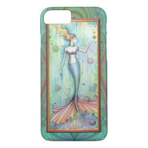 Bubbels Zeemeermin Waterverf Fantasy Art Case-Mate iPhone Case