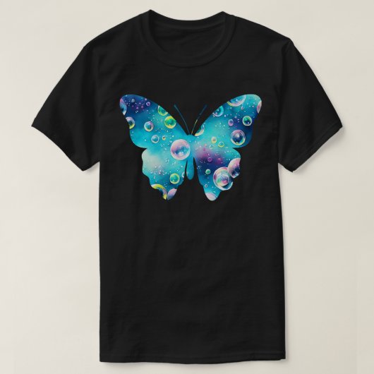 bubbelvlinder t-shirt (Design voorkant)