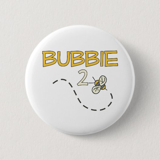 Bubbie 2 Bee Ronde Button 5,7 Cm (Voorkant)