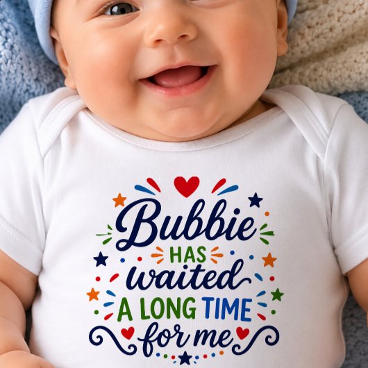 Bubbie Heeft Lange Tijd Gewacht Baby Body Romper