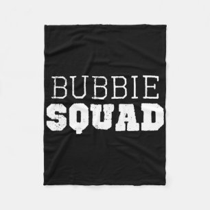 Bubbie Squad Cool Grappig Fleece Deken