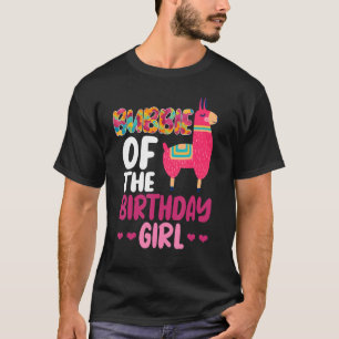 Bubbie van het meisje van de geboorte Llama bday A T-shirt