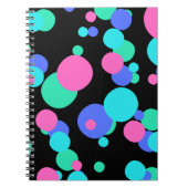 Bubble Abstract Patroon Notitieboek (Voorkant)